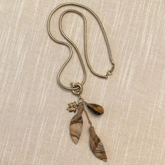 Napier | Natural Charm Cluster Necklace | 24” Length - Picture 1 of 4